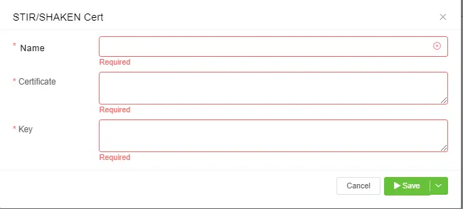 STIR/SHAKEN with ConnexCS How to add STIR/SHAKEN Certificate to ConnexCS