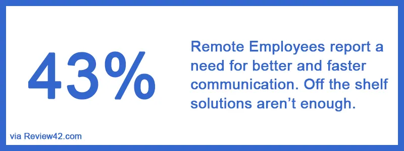 Need for better communication